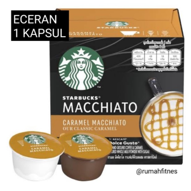 

Dolce Gusto Starbucks Caramel Macchiato per Kapsul