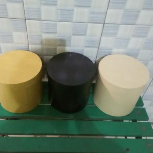 

➚ Gift Box BulatD15T15/Round Flower Box/Bloom Box Flower/Box Bunga ガ