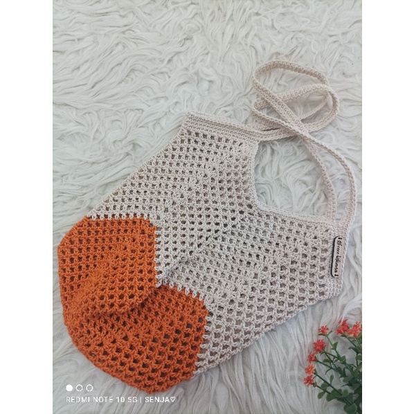 crochet granny square bag