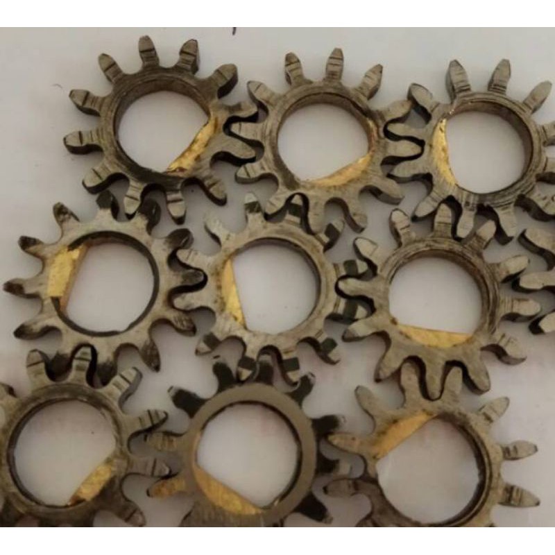 gigi/ gear mesin giling mie, kulit molen pisang