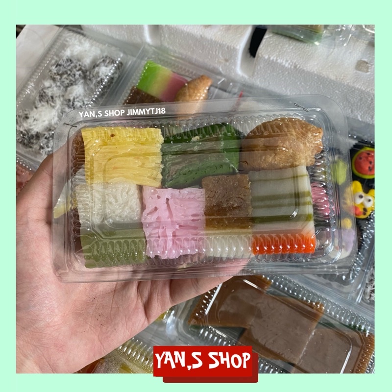 

Paket Kue Hemat Mix Mini Kue Medan Acu - Bika Ambon Lemper Talam