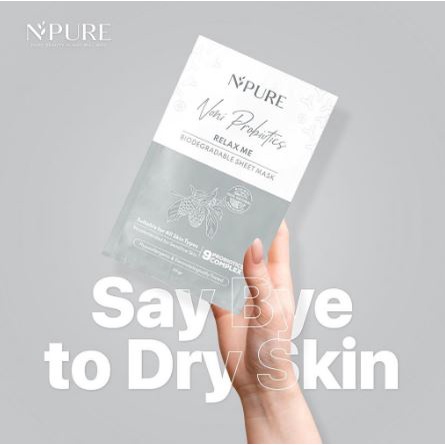 NPURE NONI Probiotic Relax Me SHEET MASK BPOM Original