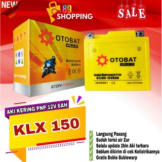 Jual AKI MOTOR KLX 150 OTOBAT GTZ6V | Shopee Indonesia