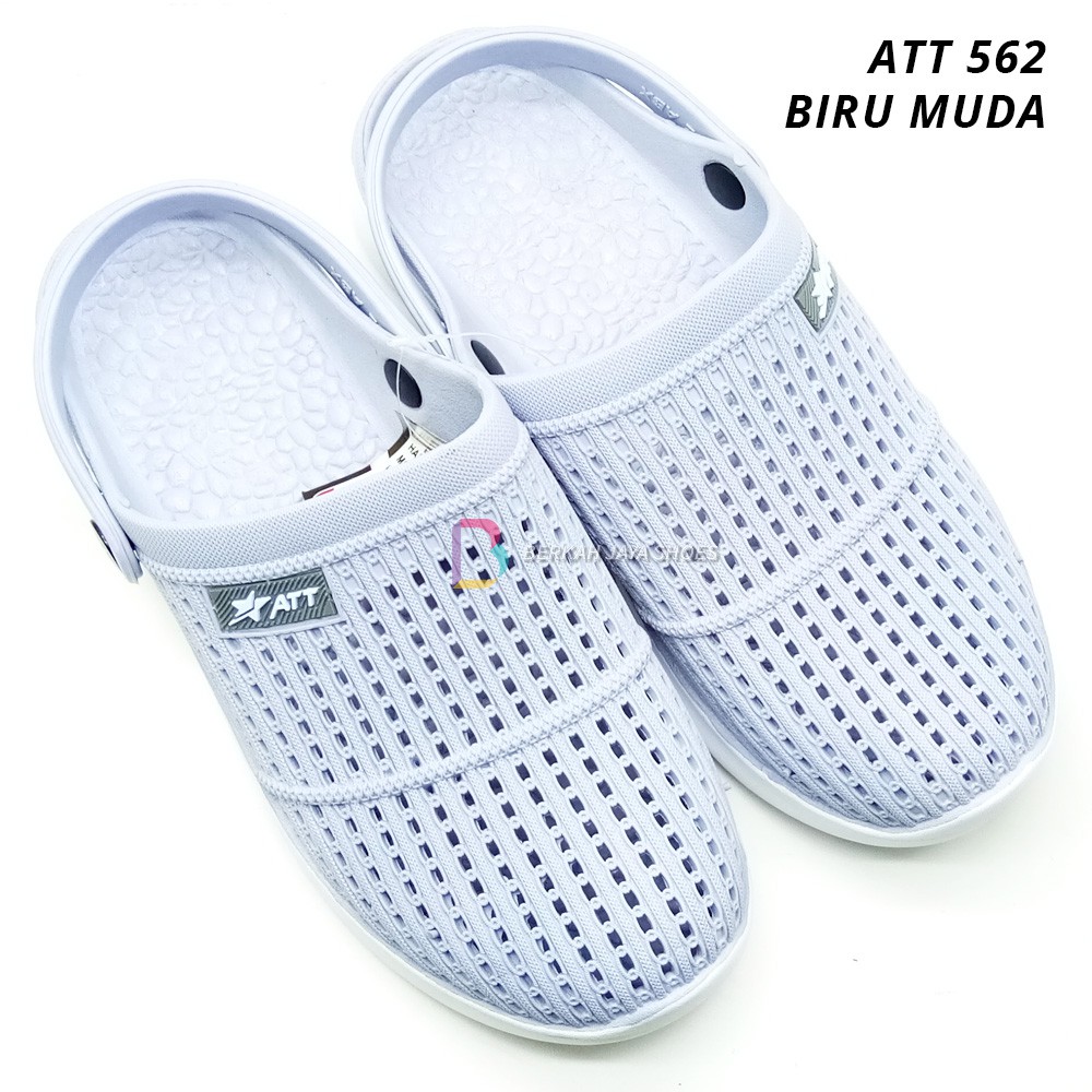 Sandal Sepatu Karet Wanita - Sepatu Sandal Karet Wanita ATT MSW 562 Anti Air &amp; Anti Slip