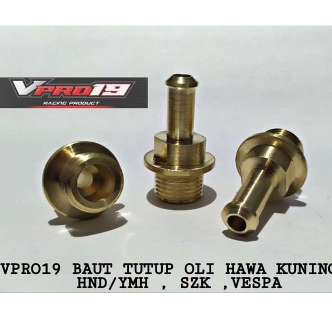 BAUT TUTUP OLI HAWA KUNINGAN VESPA MATIC ALL TUTUP OLI HAWA KUNINGAN SUZUKI HND YMH