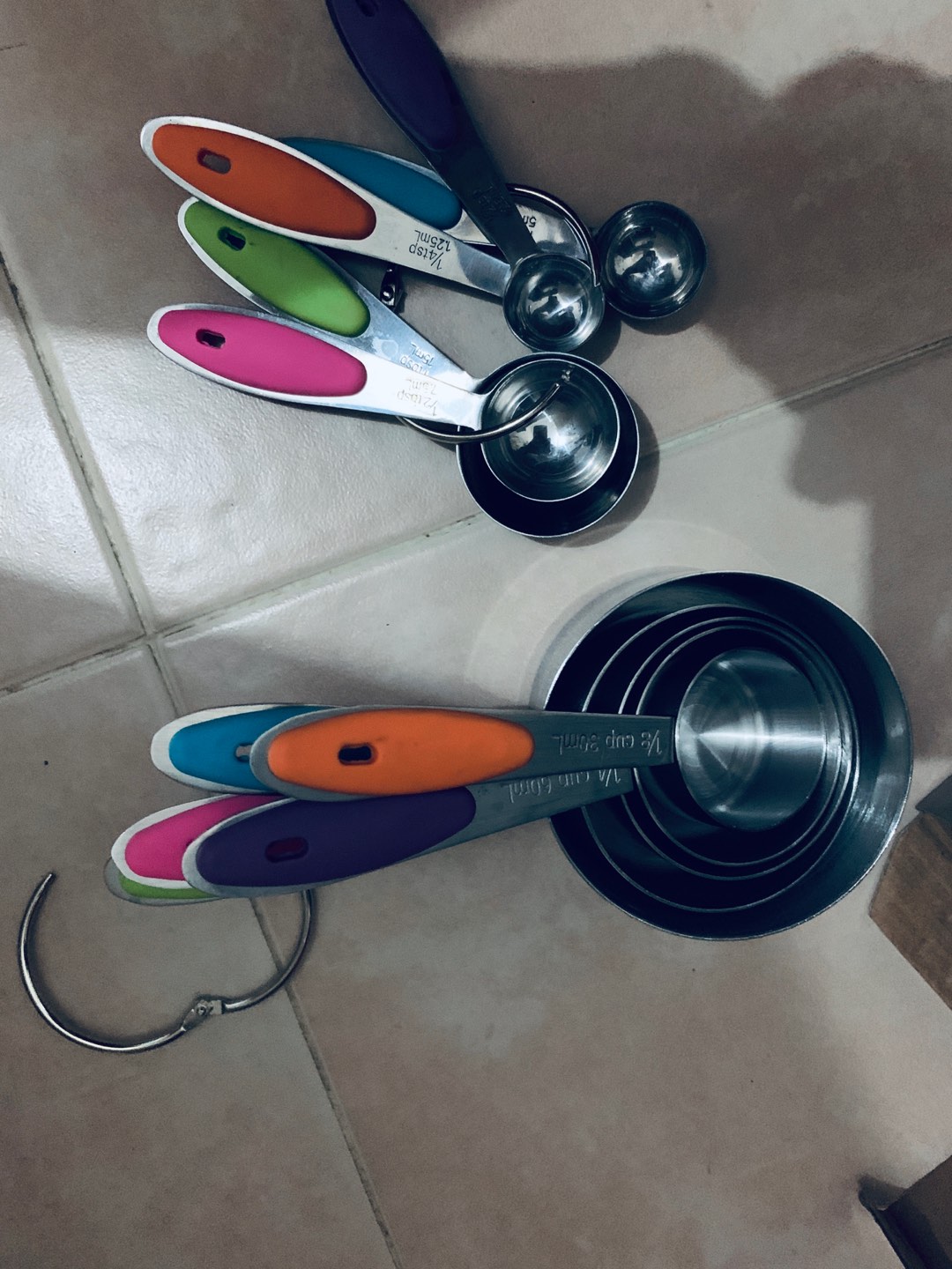 Aigootan Medan Alat Takar Stainless Steel (isi 10 Pcs) / Sendok Ukur / Measuring Spoon Cup Premium