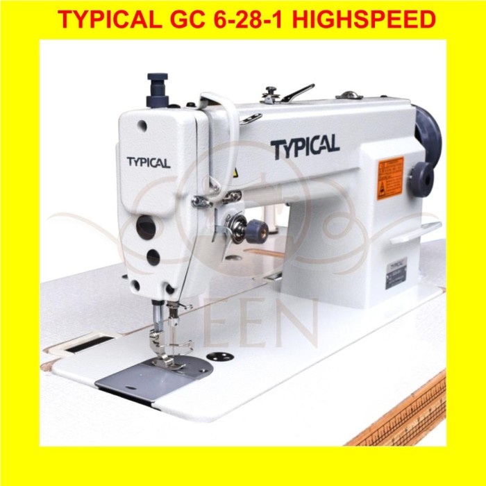 Mesin Jahit TYPICAL GC 6-28-1 High Speed GC 6281 GC6281 Jarum 1 LEEN