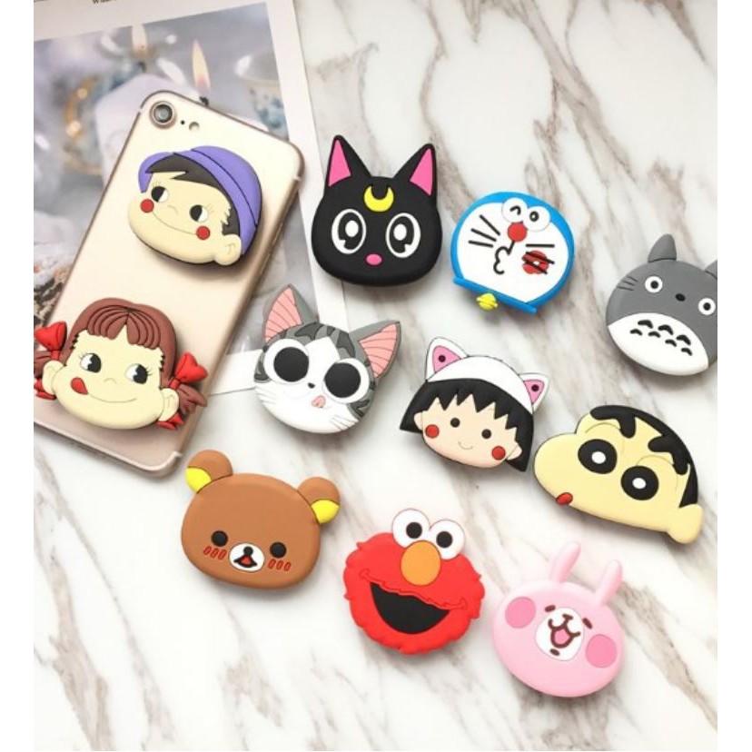 PGT - [Model 1-20] Popsocket 3D Karakter / Popsocket 3D Cartoon Hp