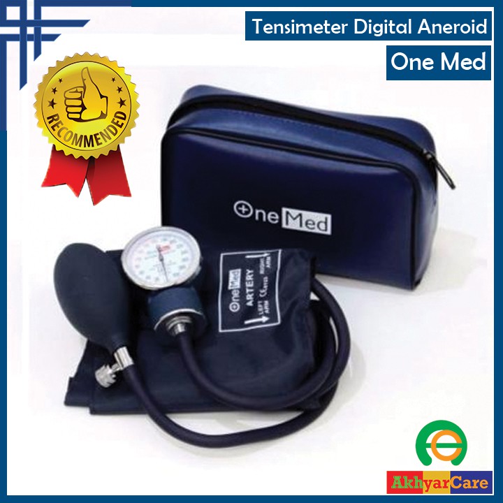 Tensimeter Alat Tensi Meter Aneroid Onemed Tes Cek Ukur Tekanan Darah Original