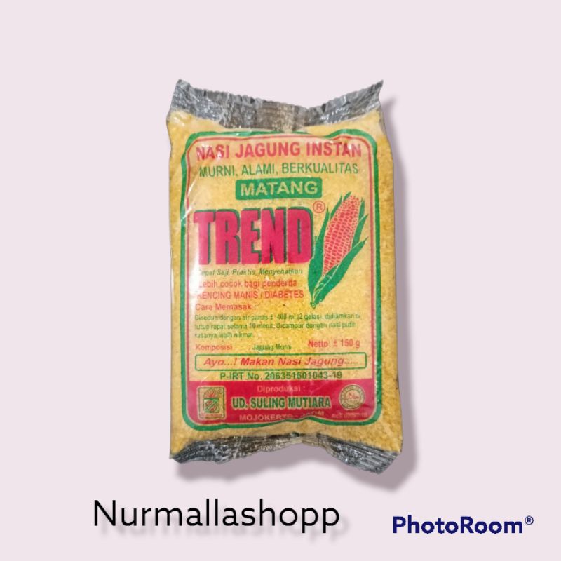 Nasi Jagung Instan® TREND Kemasan 150g