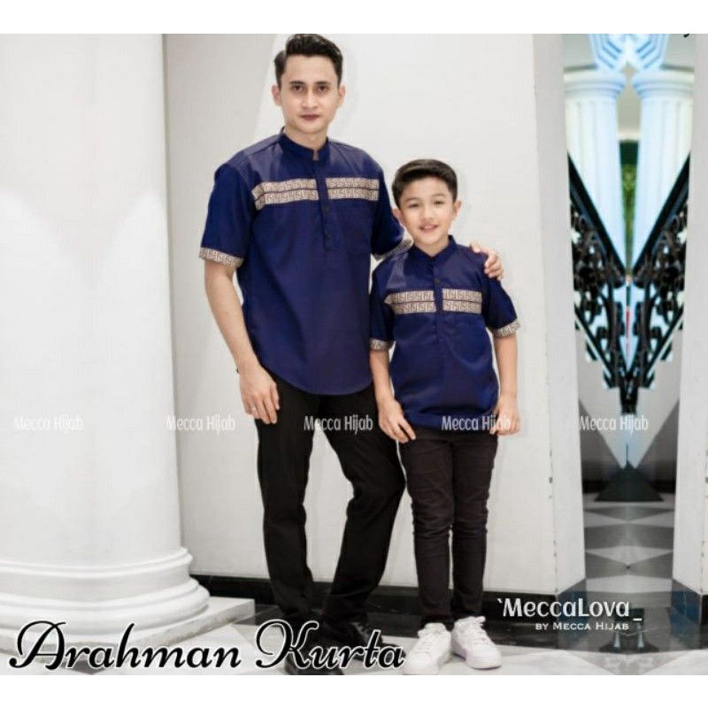 Arahman kurta couple ayah dan anak cowok kurta anak