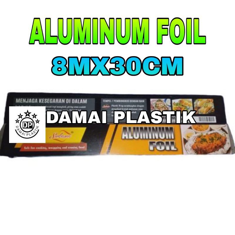 Aluminium Foil Roll Pembungkus Makanan 30CM