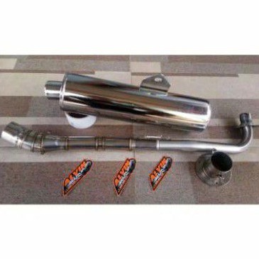 Knalpot standar racing Ckd leher standar Jupiter Supra 125 karisma smash