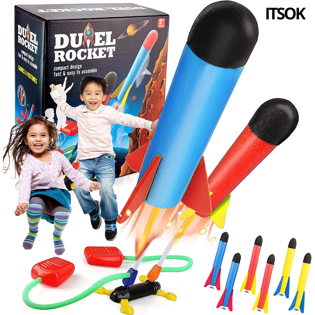 ITSOK TOY ROCKET LAUNCHER / MAINAN ROCKET / DUEL ROCKET LAUNCHER