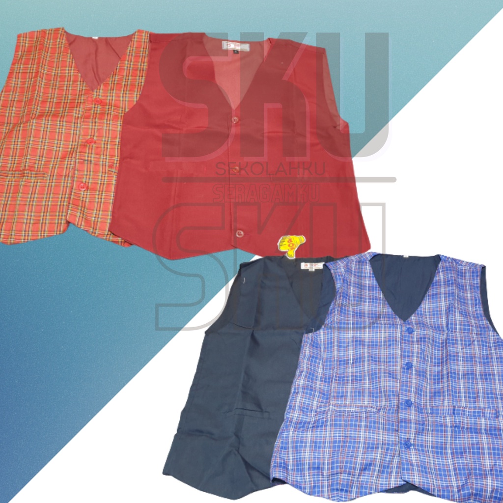 ROMPI SD,SMP POLOS DAN KOTAK-KOTAK.