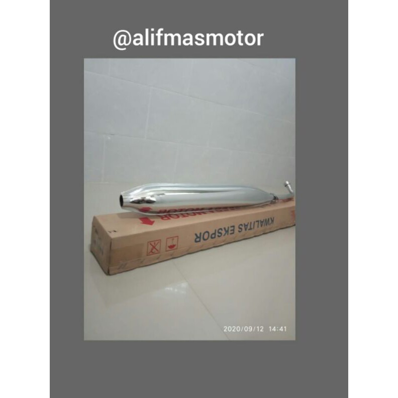 KNALPOT STANDAR HONDA C70 C 70 STANDAR ORIGINAL