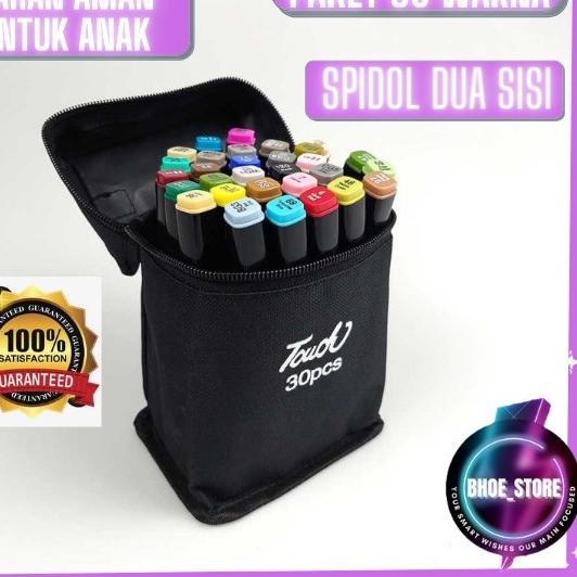 

Paling Laris Paket Spidol 24 30 48 Warna Gambar Dua Sisi Art Pen Art Marker HL0270 OD0`