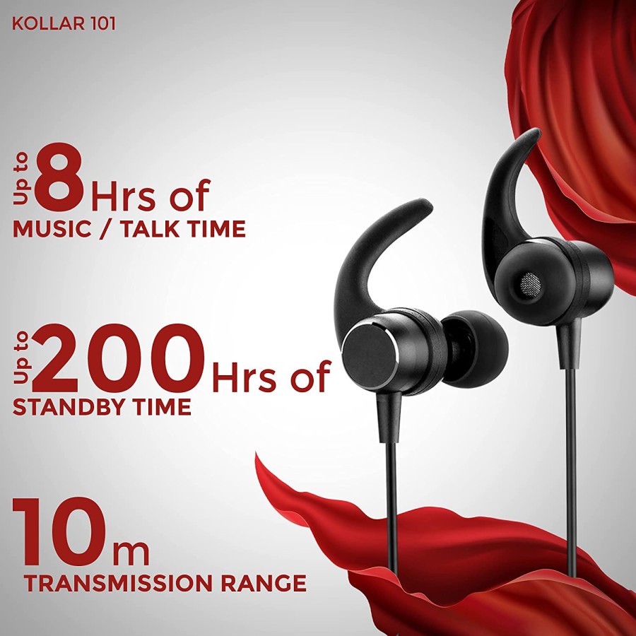 Foxin KOLLAR Bass Boost Sport Bluetooth Wireless Neckband Earphone