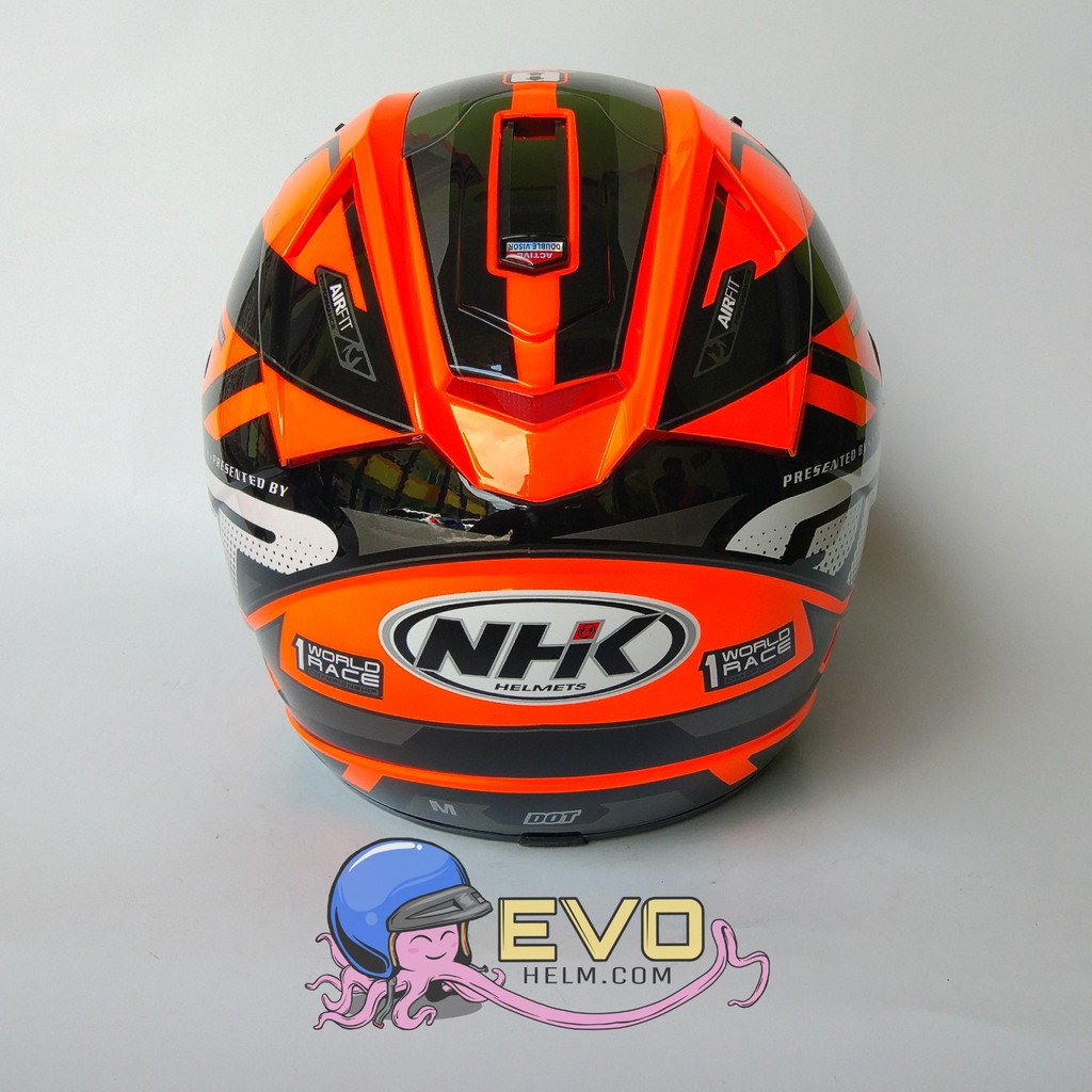 NHK GP1000 SE STAR GRAPHIC ORANGE FLUO