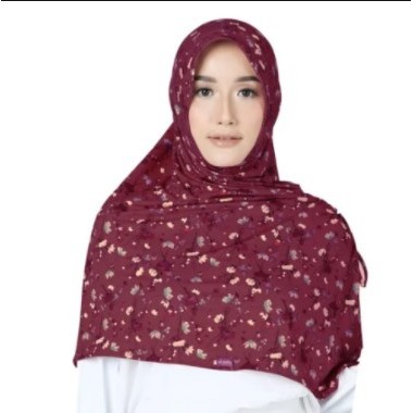 Kerudung instan Bergo Motif Elzatta Ghina nadhira