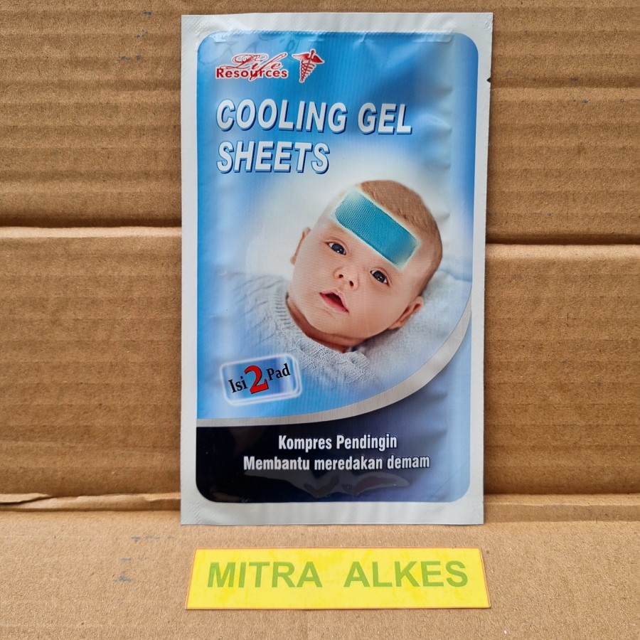 Cooling Gel Sheets. Kompres Pendingin Pereda Demam. Cooling Gell pad s.