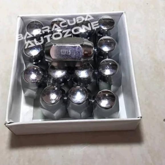 【TERSEDIA & COD】 lug nut mur baut roda velg ban mobil ukuran 1.5 kunci 19 harga satuan
