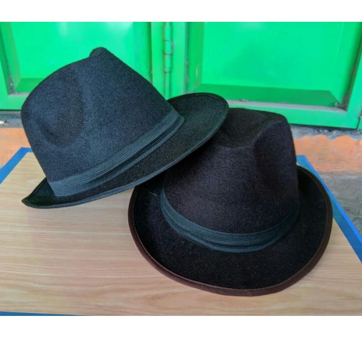 Topi Laken Fedora Import/Topi coboy Mayser berkualitas • Ngy31au22ι
