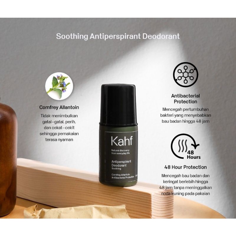 Kahf Shoothing Antiperspirant Deodorant Roll On 50ML