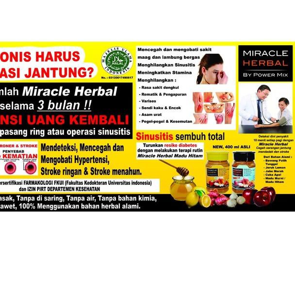

✅ Þ9Ž Kombinasi 1 botol miracle herbal madu hitam dan 1 botol miracle herbal madu putih ♥