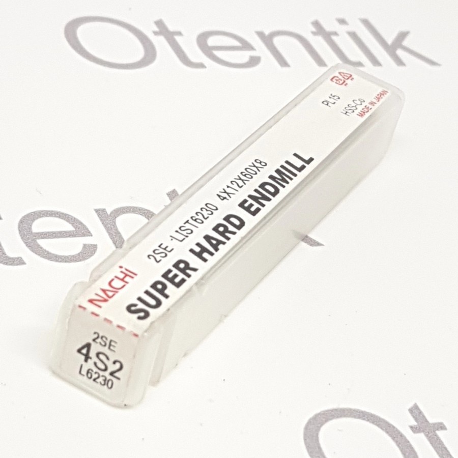 NACHI END MILL 4MM 2 MATA - ENDMILL NACHI 4 MM - 2SE 4S2 L6230 MILLING