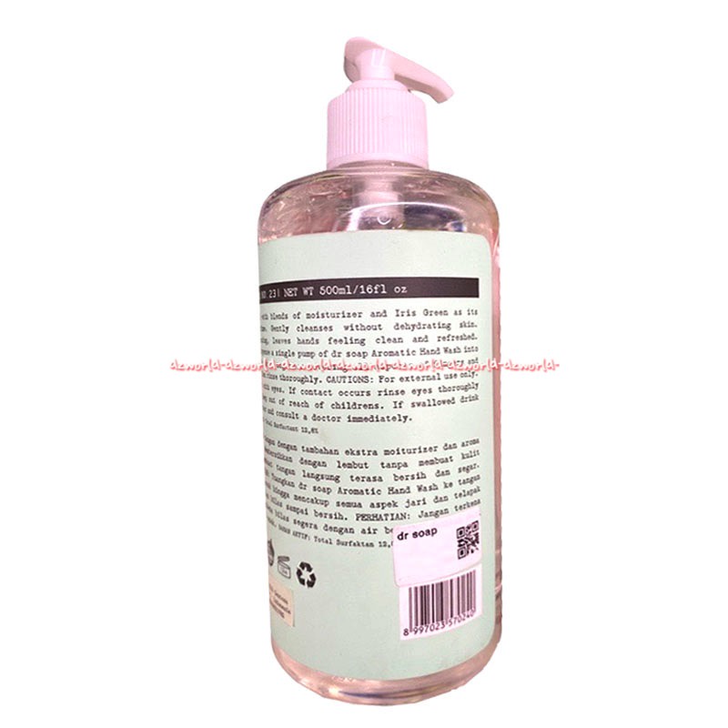 Dr Soap Hand Wash 500ml Aromatic Hand Wash Irish Green Forestville Balcony Beeze Sabun Cuci Tangan drsoap Dr.Soap Drsoap