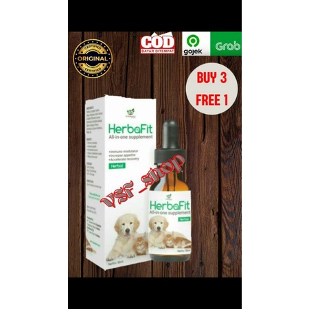 Herbafit Vitamin Kucing dan Anjing