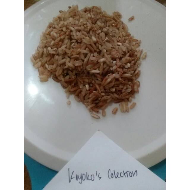 

Beras Merah ladang/100% tanpa campuran