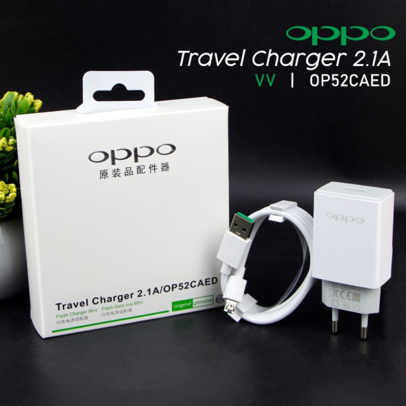 TRAVEL CHARGER MICRO ORIGINAL OPPO FAST CHARGING