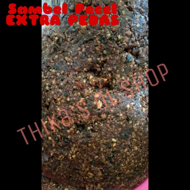 

Sambel Pecel Kacang SOLO Extra Pedas Pedas Sedang Tidak pedas 250gram