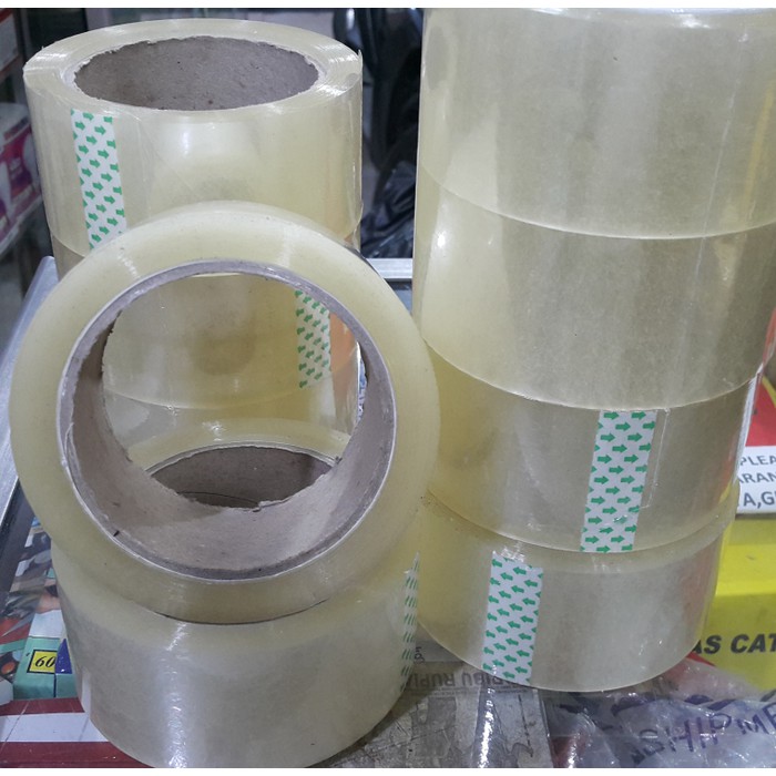 

NEW. LAKBAN 100 YARD SUPER MURAH ( KHUSUS GOJEK/GRAB ) 45MM BENING/COKLAT - Putih