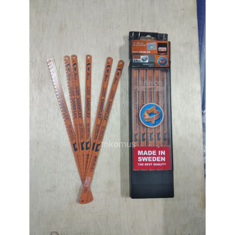 MATA GERGAJI BACHO SANDFLEX  24T 18T SANFLEX 100% ASLI