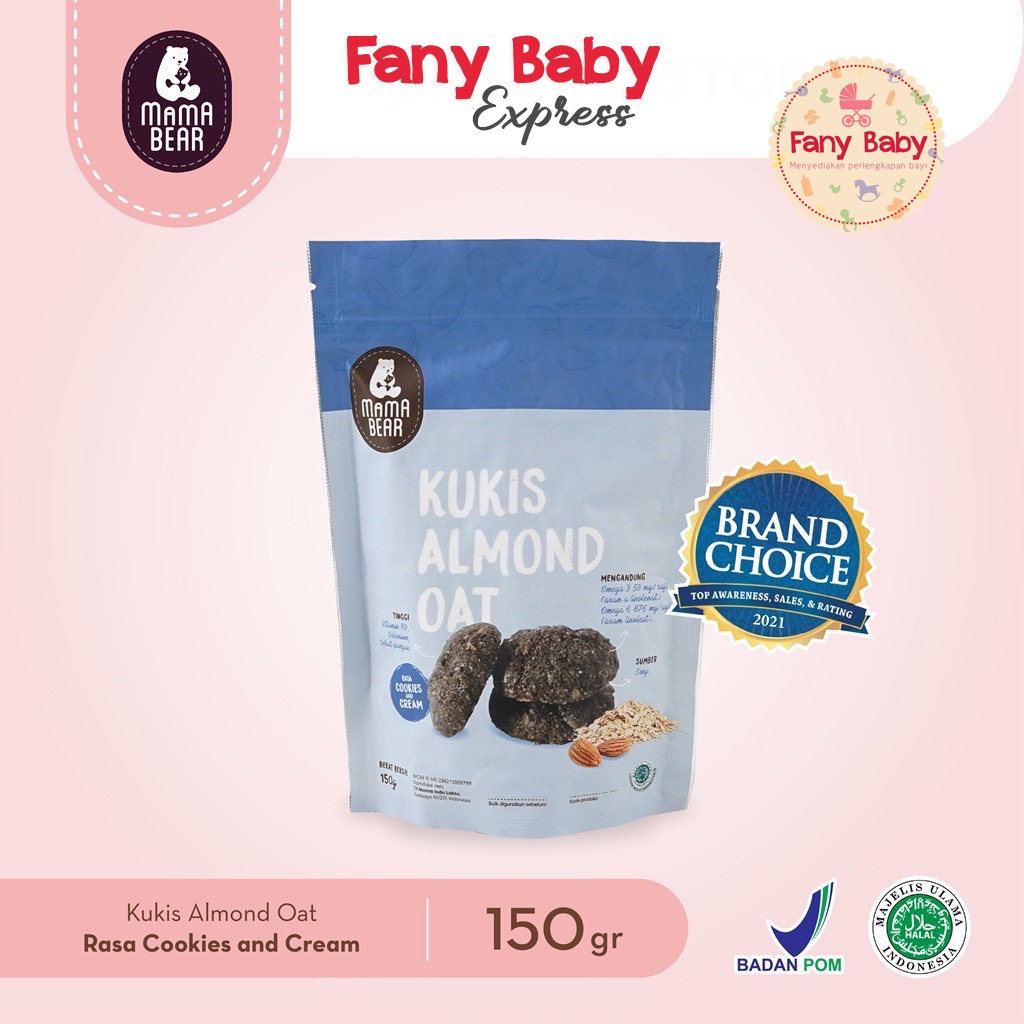 MAMABEAR KUKIS ALMOND OAT / 150GR