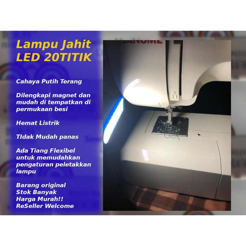 Lampu Jahit LED 20 TITIK