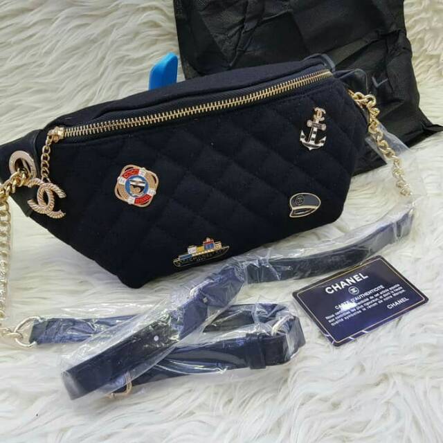Tas pinggang chanel waist bag