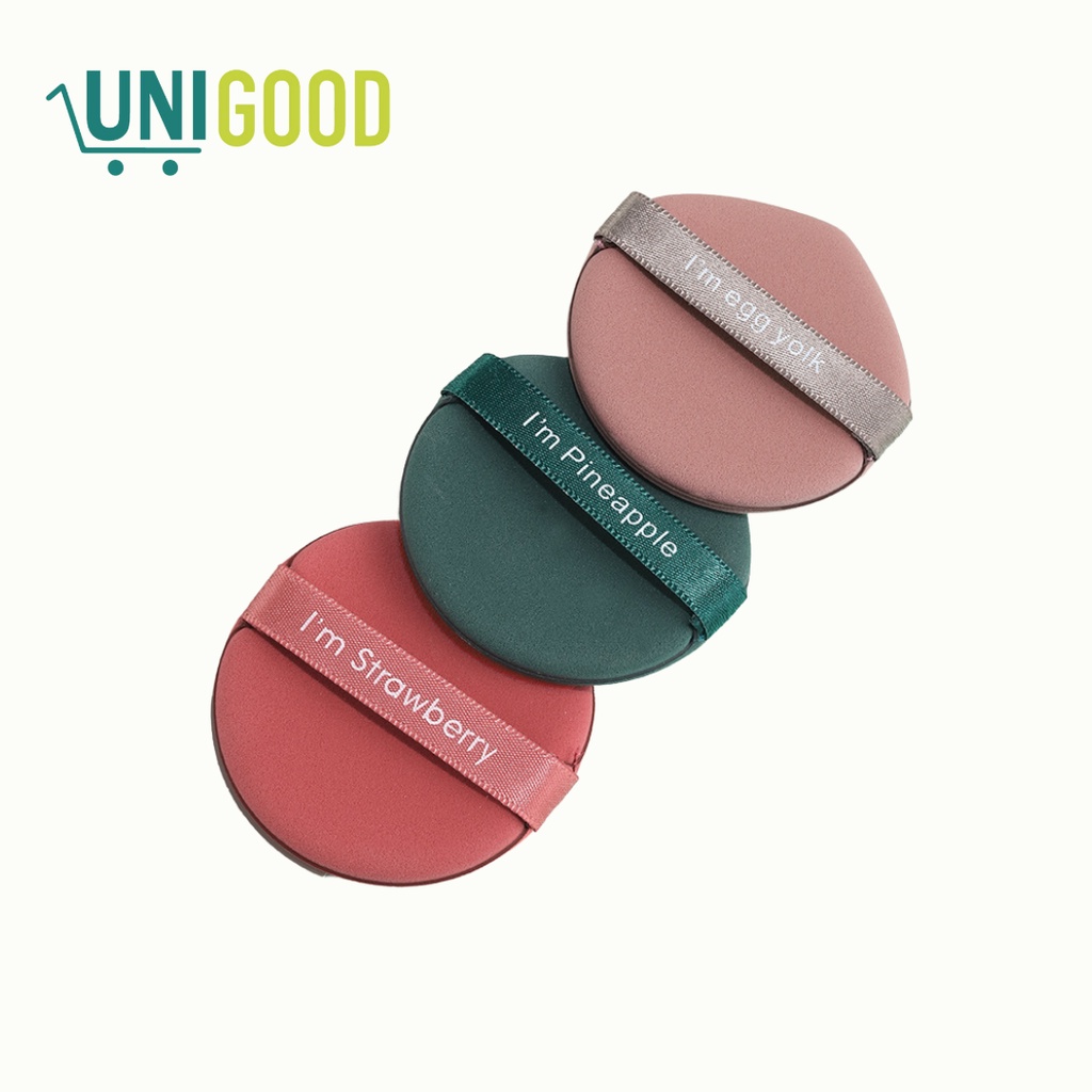 UNIGOOD - Sponge Puff Makeup Isi 7 Spons Bedak BB Cream Cushion