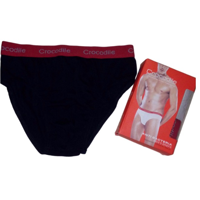 2 pcs Celana  dalam  laki merk  Crocodile  anti bacteria 