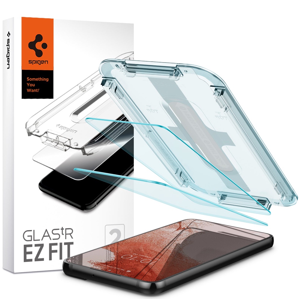Tempered Glass Samsung Galaxy S22 Ultra S22 Plus Spigen Glas tR EZ Fit Anti Gores