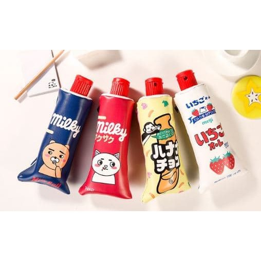 

tempat pensil odol kartun stationary korea alat tulis unik stp015 - Kuning
