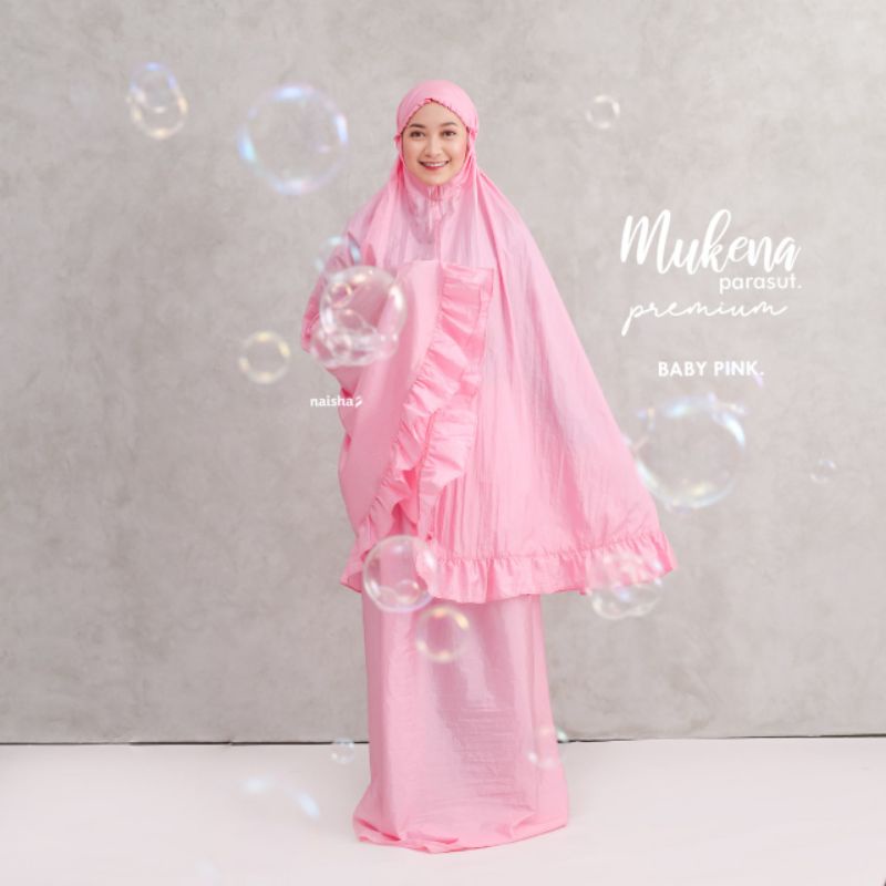 mukena parasut premium naisha | mukena parasut | mukena traveling | mukena murah | mukena merk | mukena jumbo | naisha official | naisha official shop