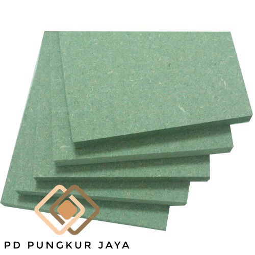 MDF HIJAU / HMR 18MM UKURAN 45X70 CM
