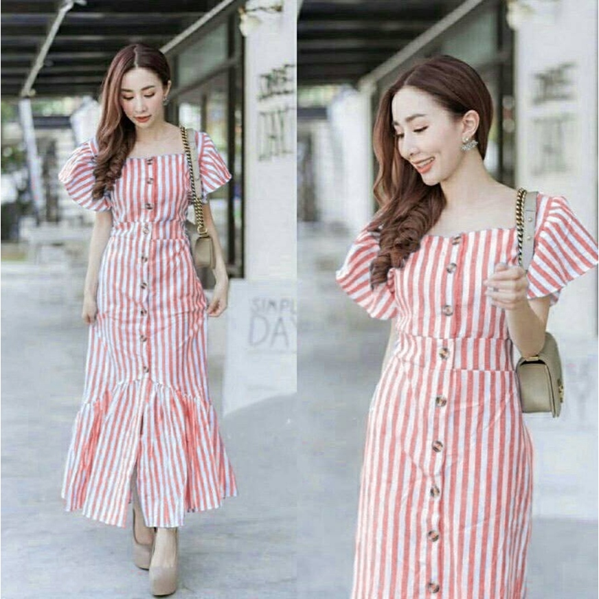 +[GLFK] Maxy Dress Wanita / Dress / Dress Kondangan / Baju Dres Wanita Korea / Longdress