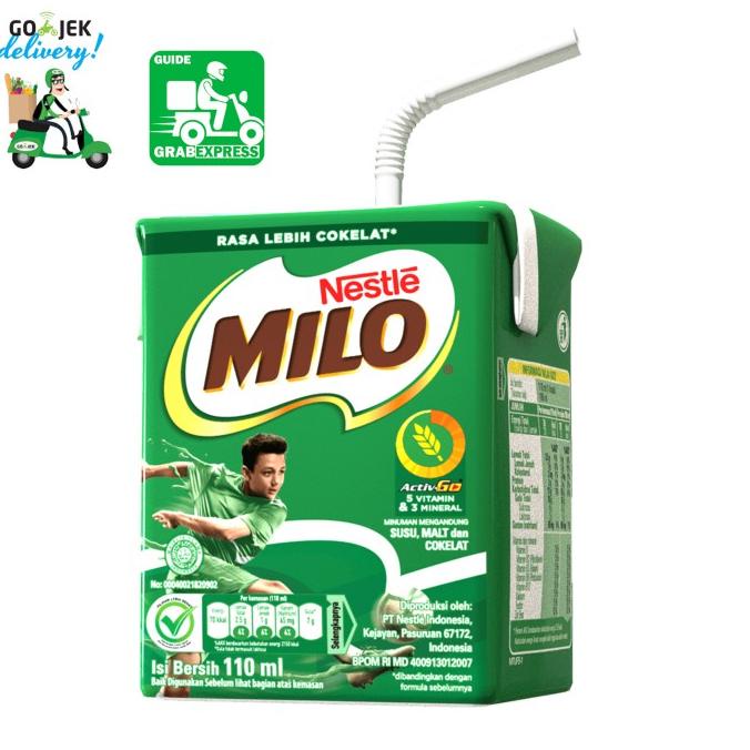 

BAYAR COD Susu milo kotak UHT 115 ml ( Satu dus )