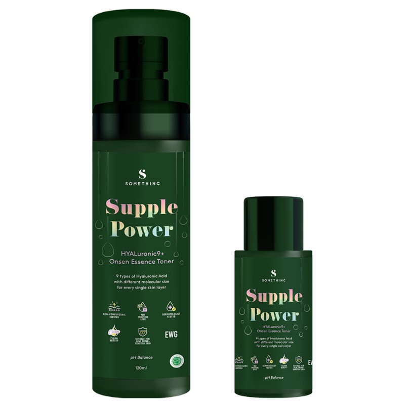 SOMETHINC SUPPLE POWER Hyaluronic9+ Onsen Essence Toner 120ml