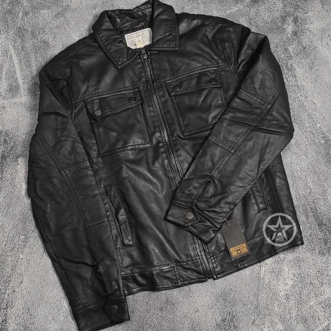 CONVERSE ONE STAR MOTO JACKET FAUX LEATHER FRG8464FD